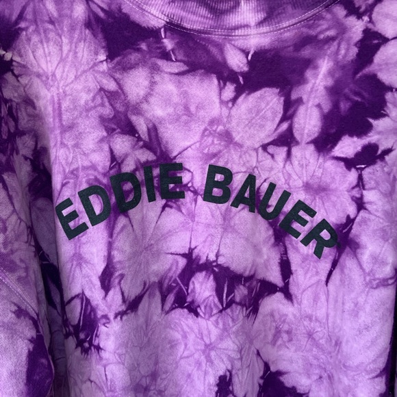 Purple Eddie Bauer sweatshirt - Picture 2 of 5